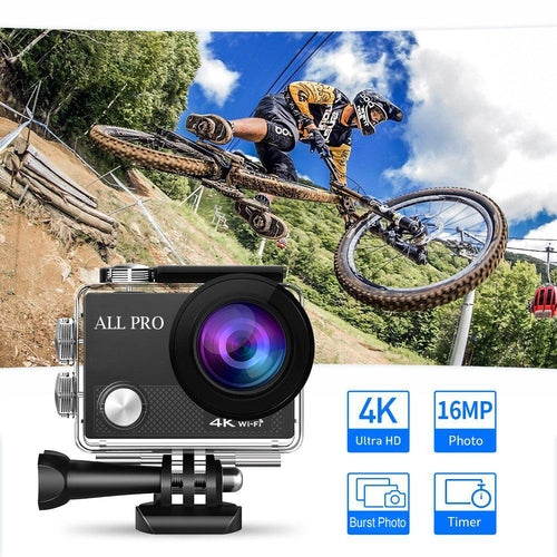 Videocamera 4k waterproof