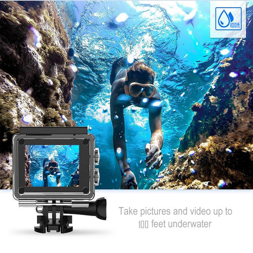 Videocamera 4k waterproof
