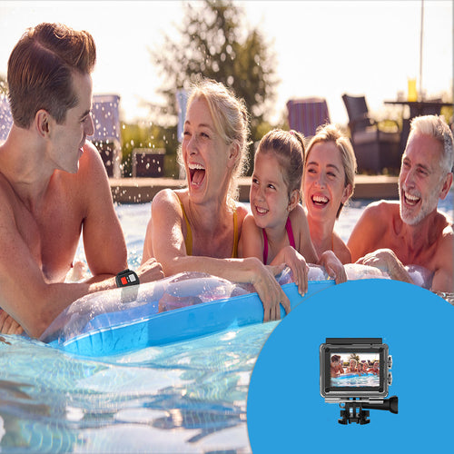 Videocamera 4k waterproof