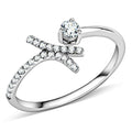 Anello da donna argentato