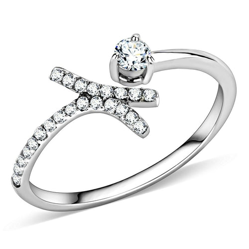 Anello da donna argentato